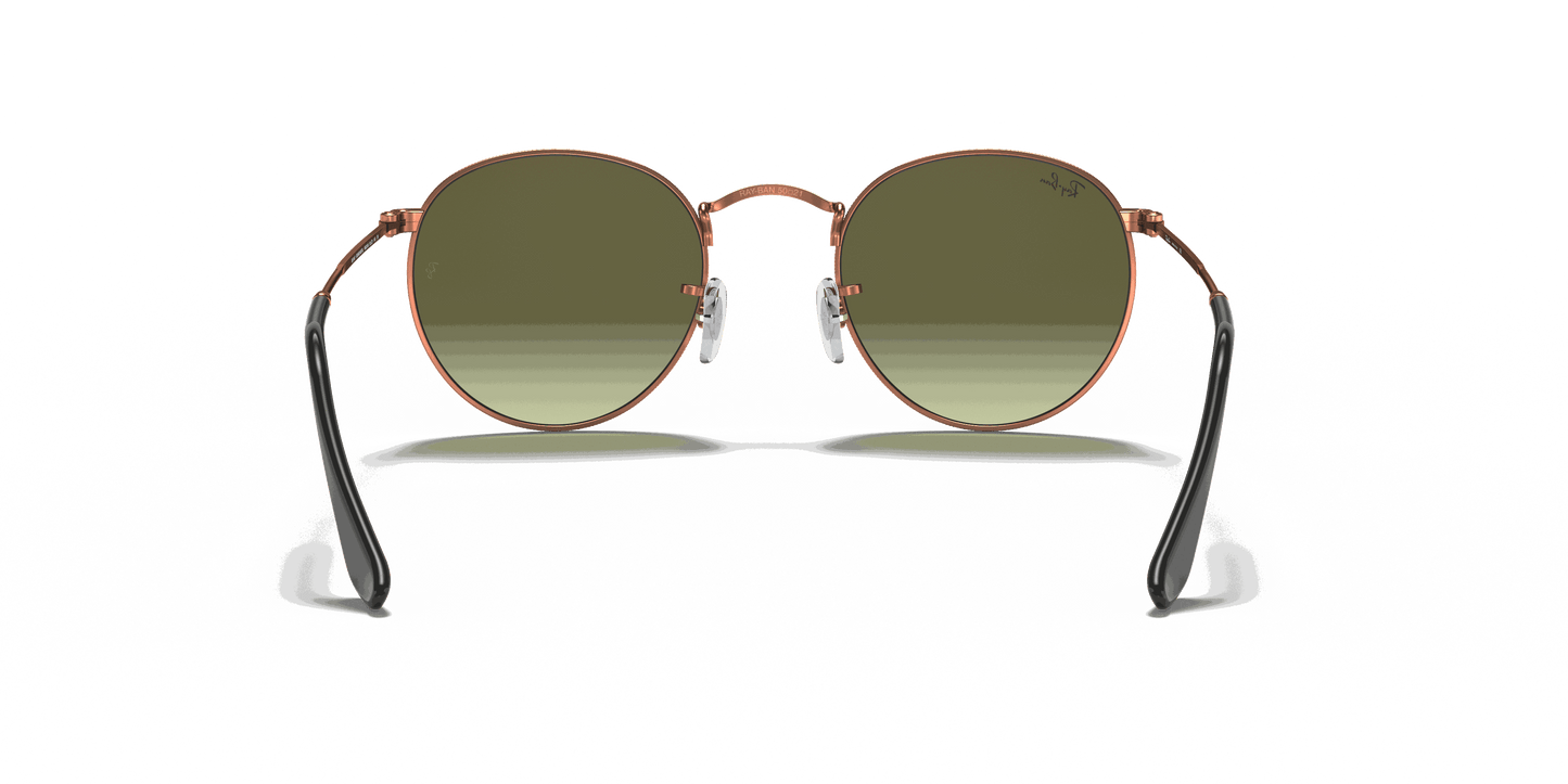 [Green Gradient Lenses, Polished Bronze-Copper Frame]