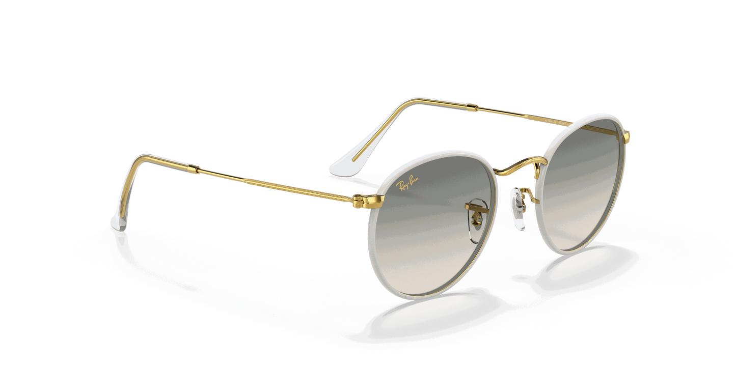 [Light Grey Gradient Lenses, Polished Grey Frame]
