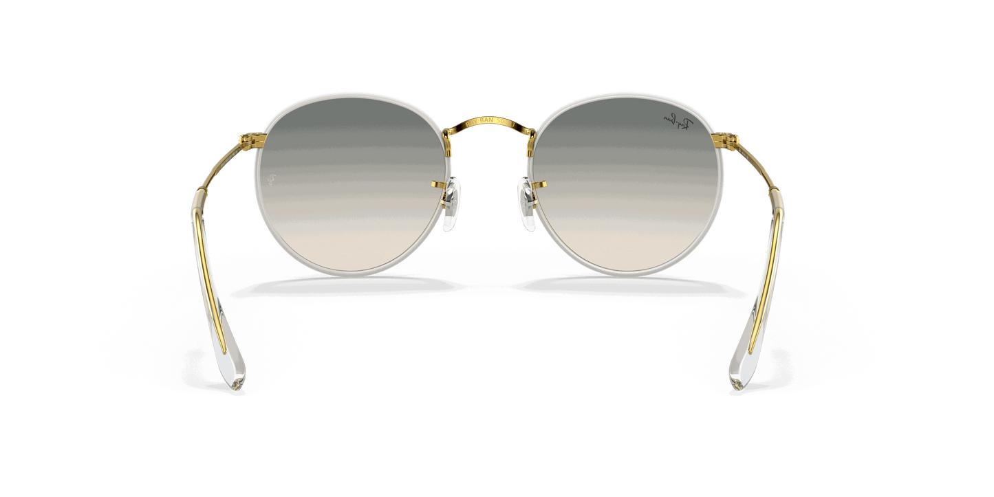 [Light Grey Gradient Lenses, Polished Grey Frame]