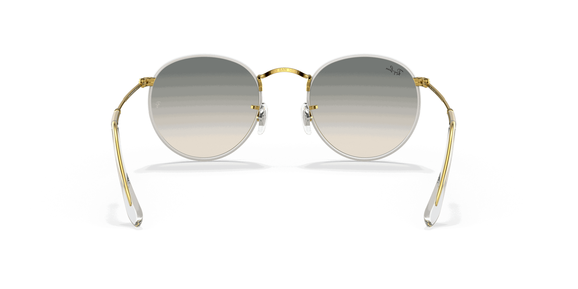 [Light Grey Gradient Lenses, Polished Grey Frame]