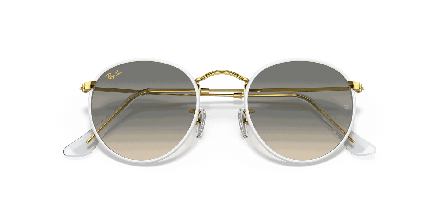[Light Grey Gradient Lenses, Polished Grey Frame]
