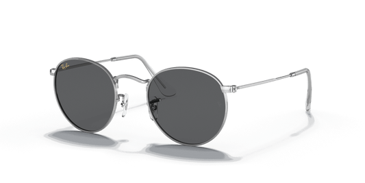 [Dark Grey Lenses, Polished Silver Frame]