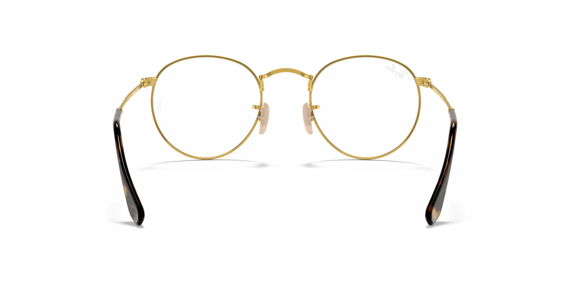 [Clear Lenses, Polished Arista Gold Frame]