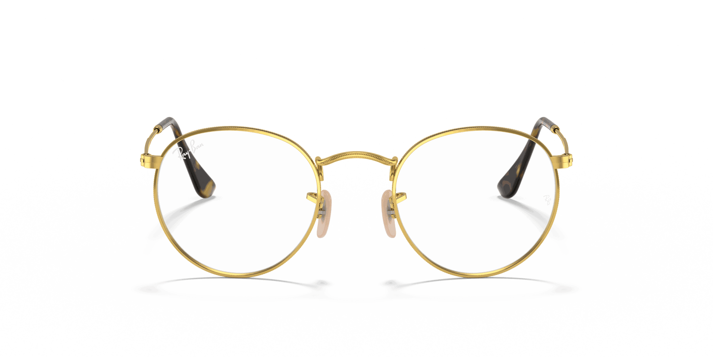 [Clear Lenses, Polished Arista Gold Frame]