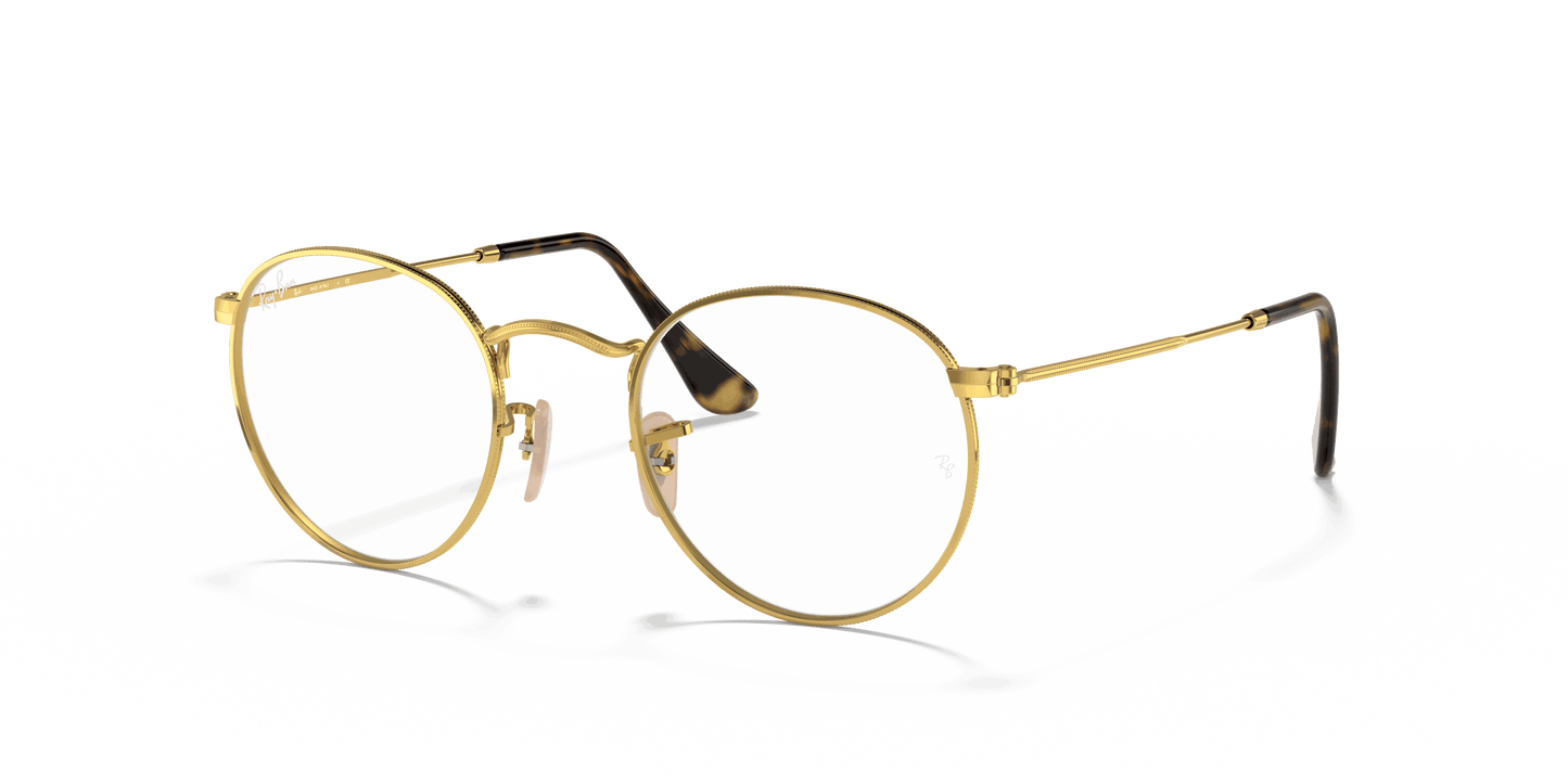 [Clear Lenses, Polished Arista Gold Frame]
