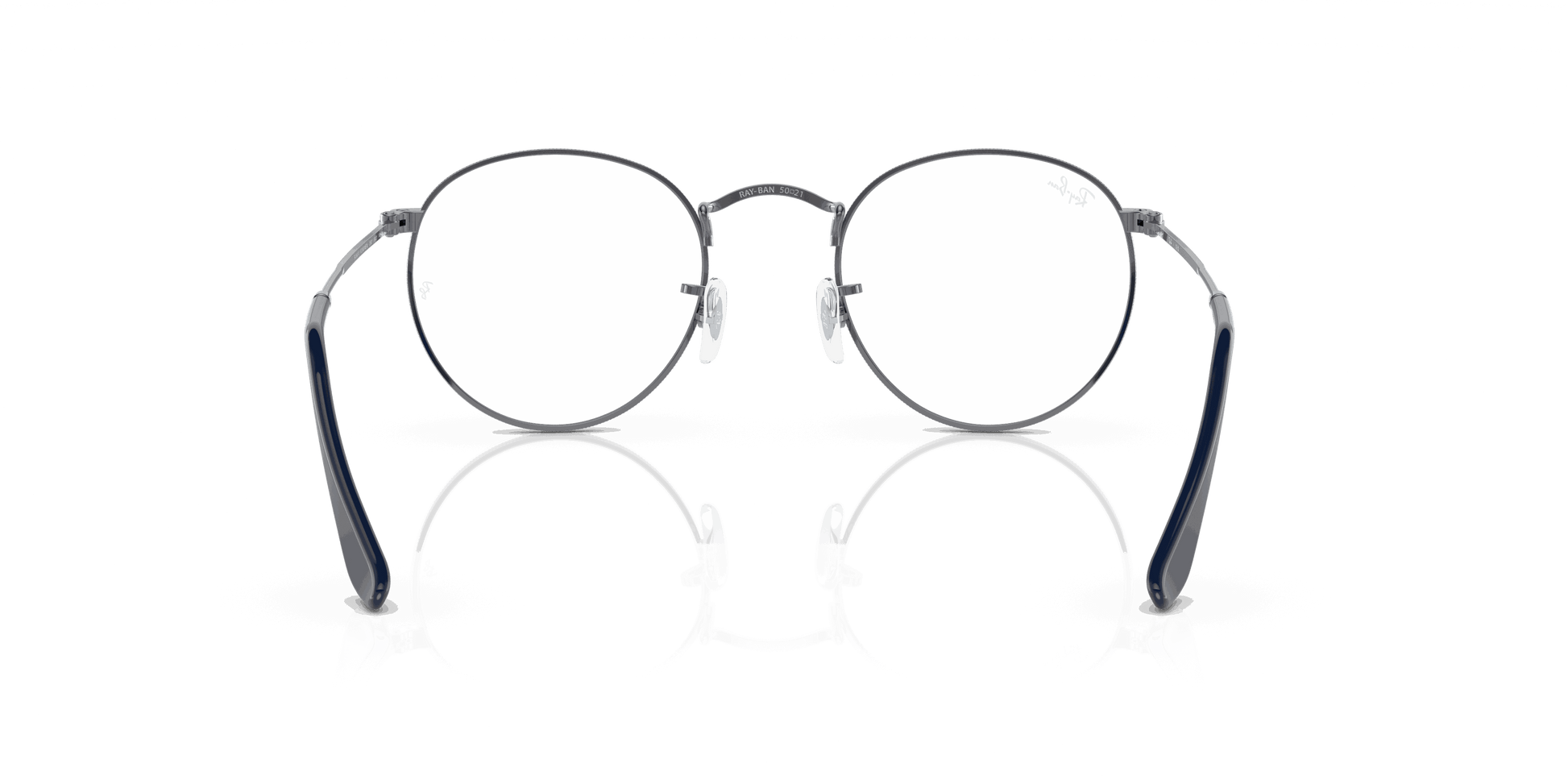 [Demo Lens Lenses, Polished Gunmetal Frame]