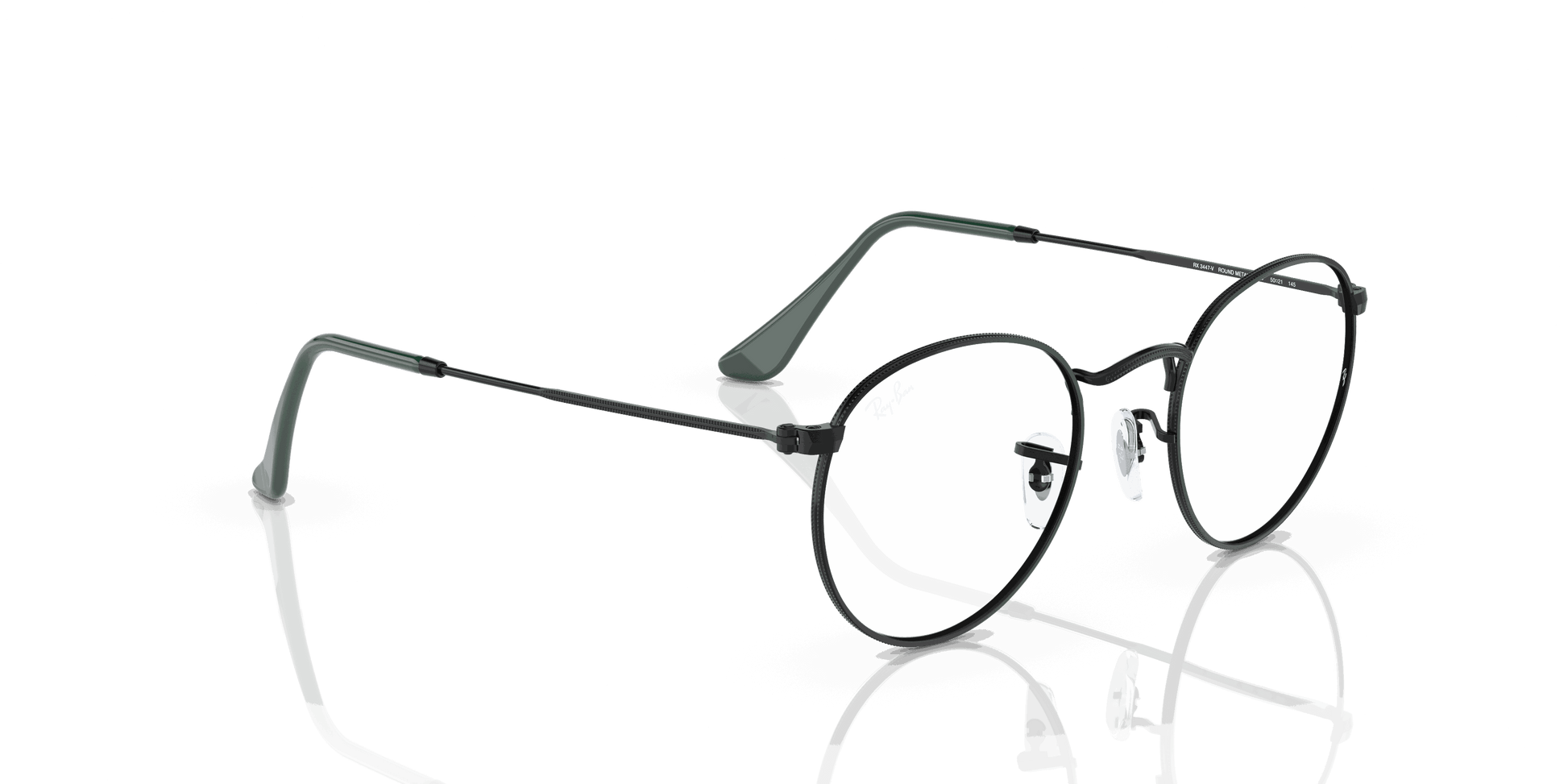 [Demo Lens Lenses, Polished Black Frame]