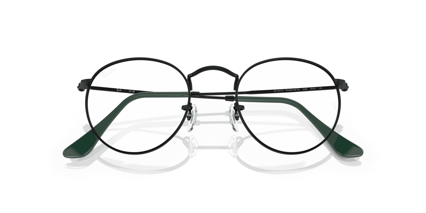 [Demo Lens Lenses, Polished Black Frame]