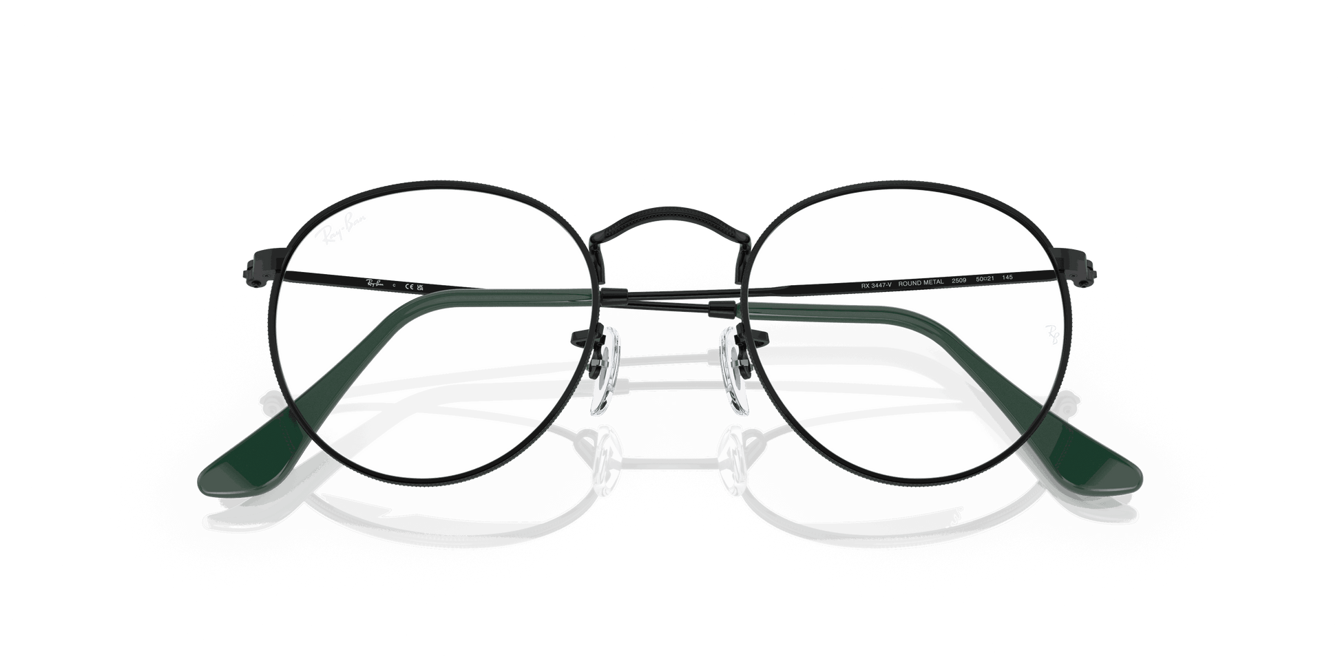 [Demo Lens Lenses, Polished Black Frame]