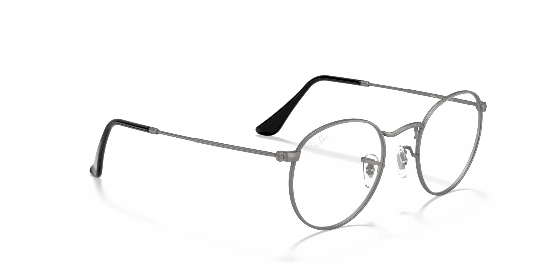 [Clear Lenses, Matte Gunmetal Frame]