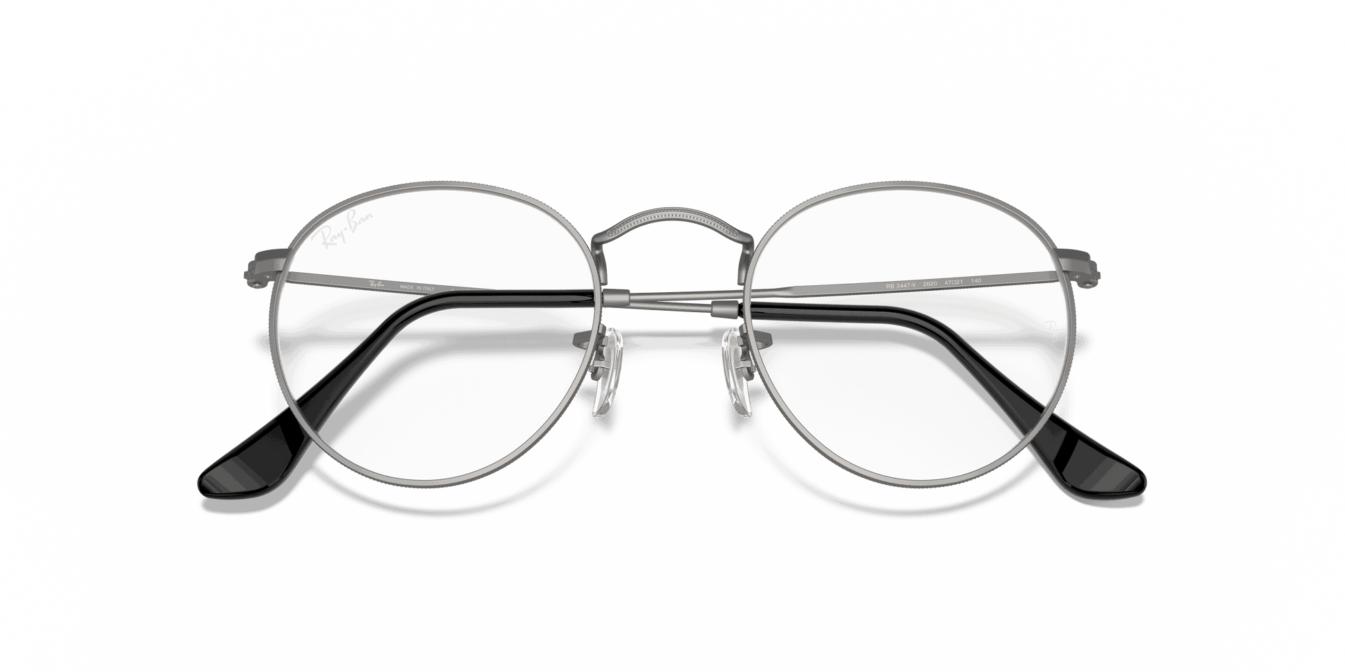 [Clear Lenses, Matte Gunmetal Frame]