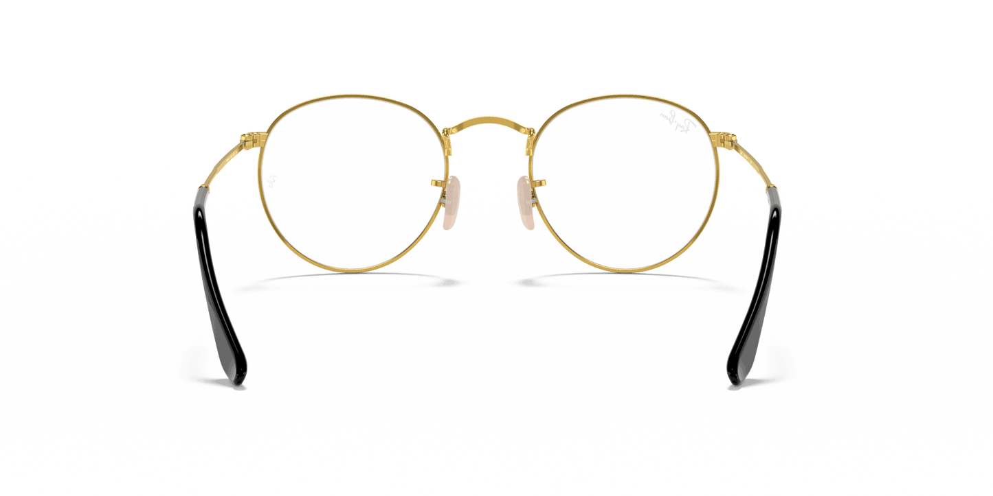 [Clear Lenses, Polished Black On Gold Frame]