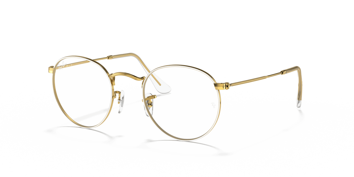 [Clear Lenses, Polished White Frame]