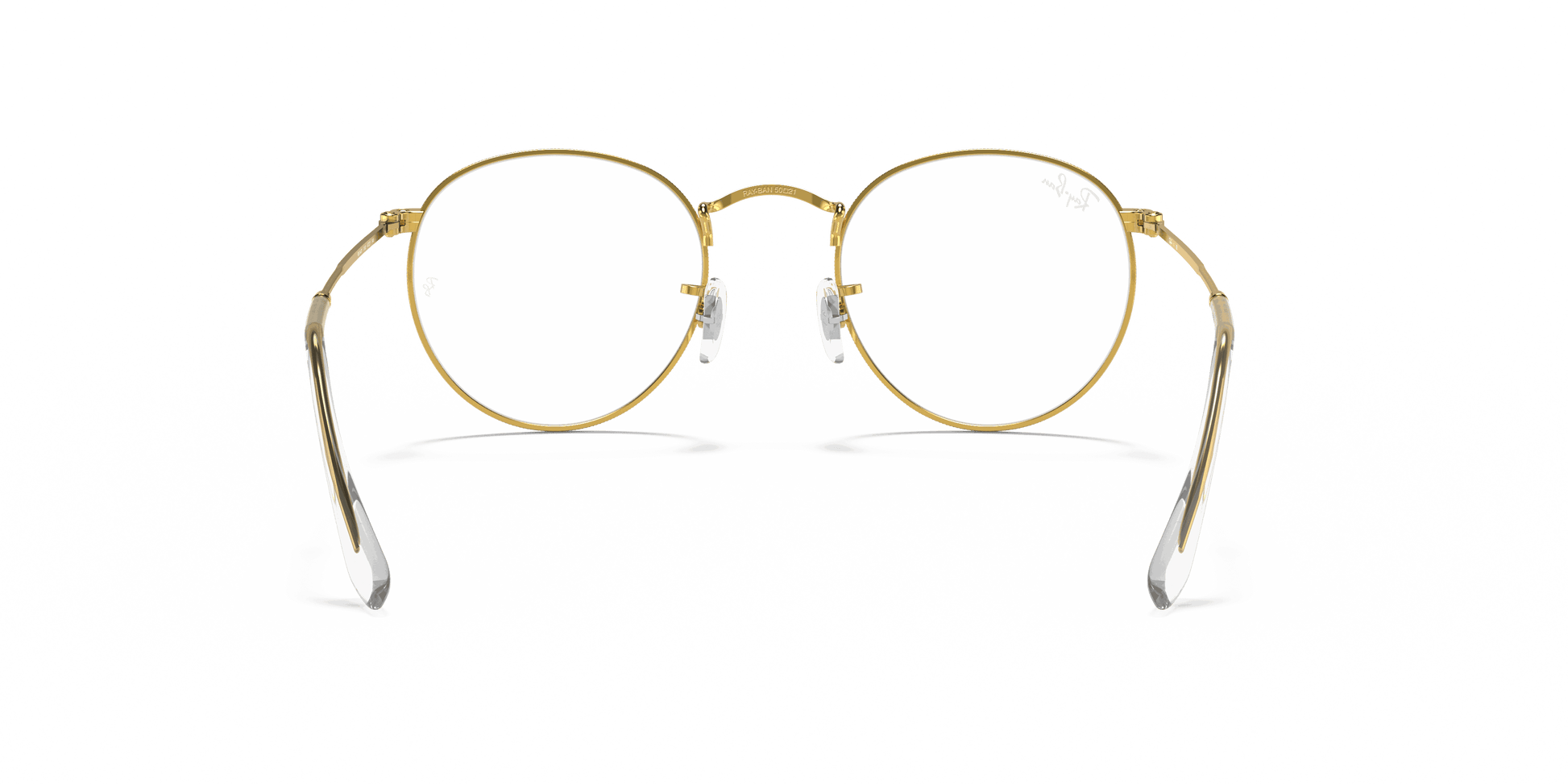 [Clear Lenses, Polished Blue Frame]