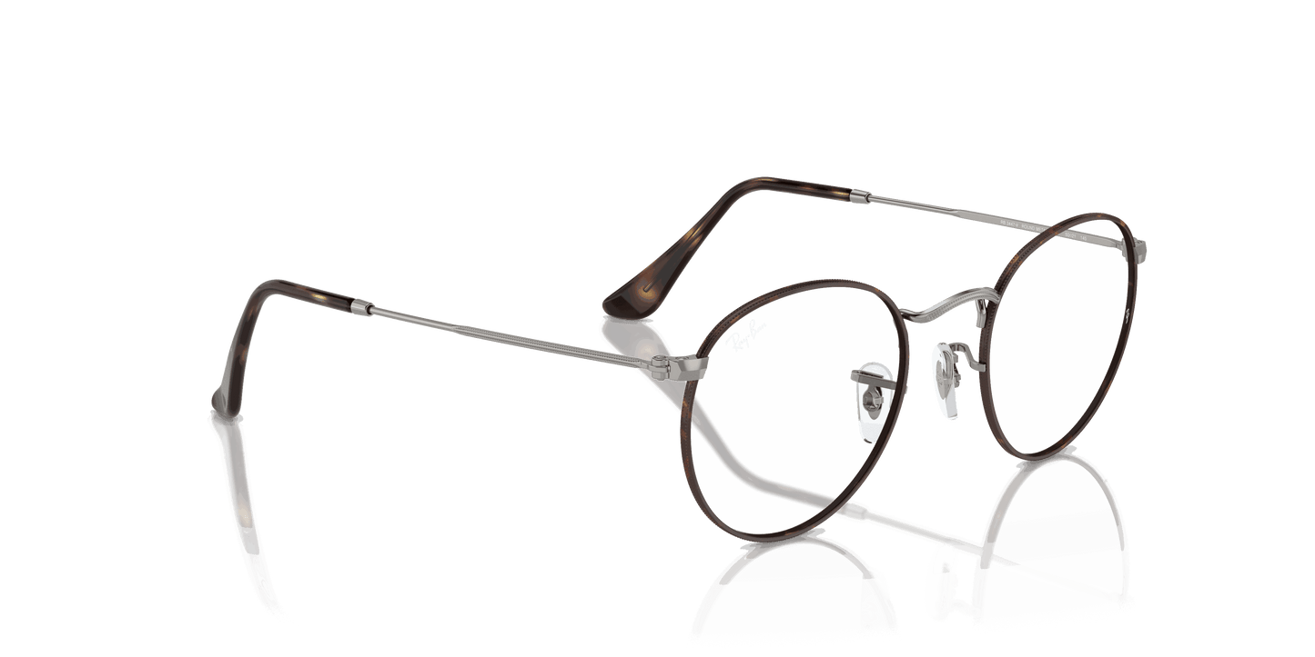 [Clear Lenses, Polished Havana On Gunmetal Frame]