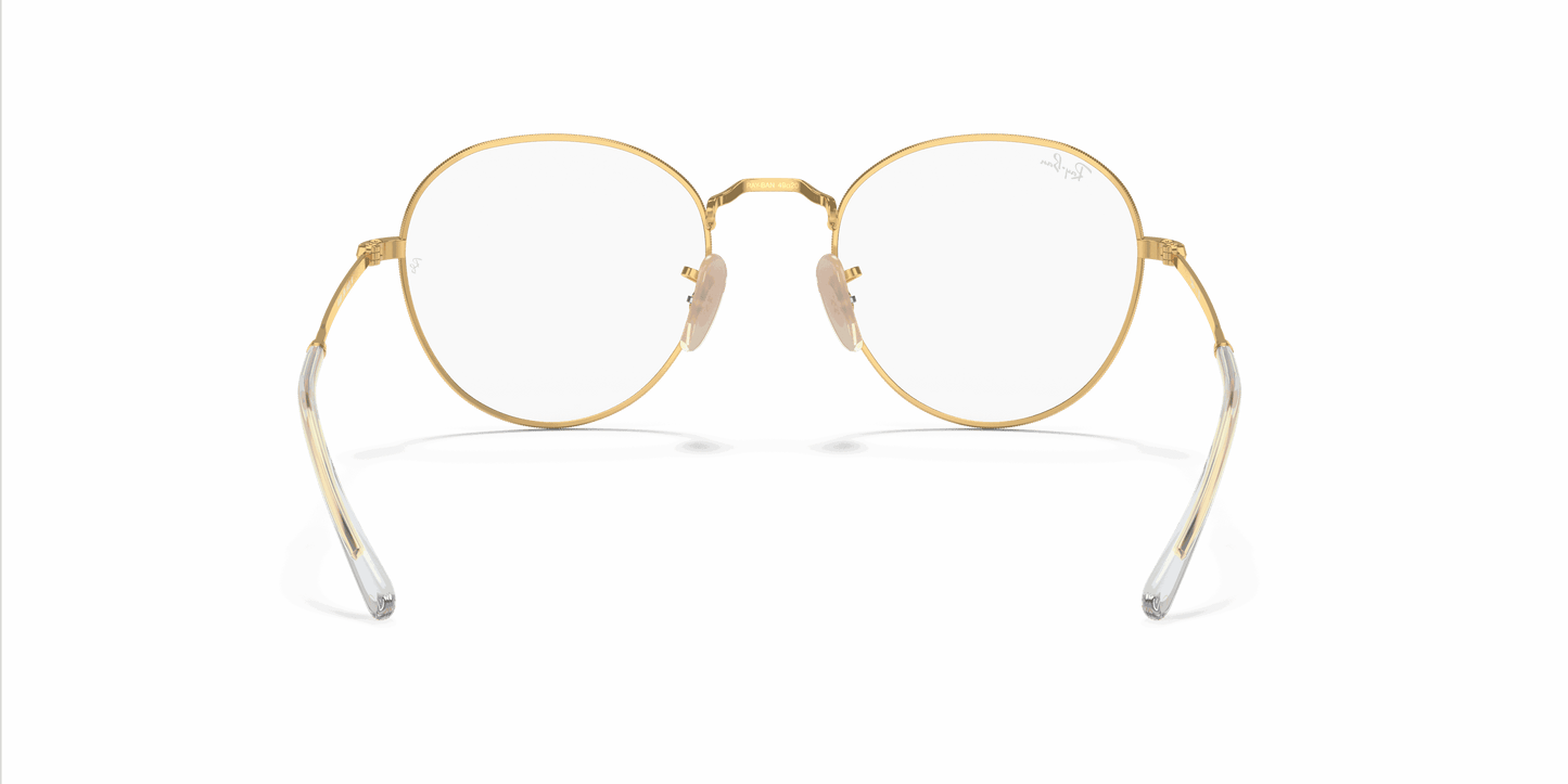 [Clear Lenses, Polished Arista Gold Frame]