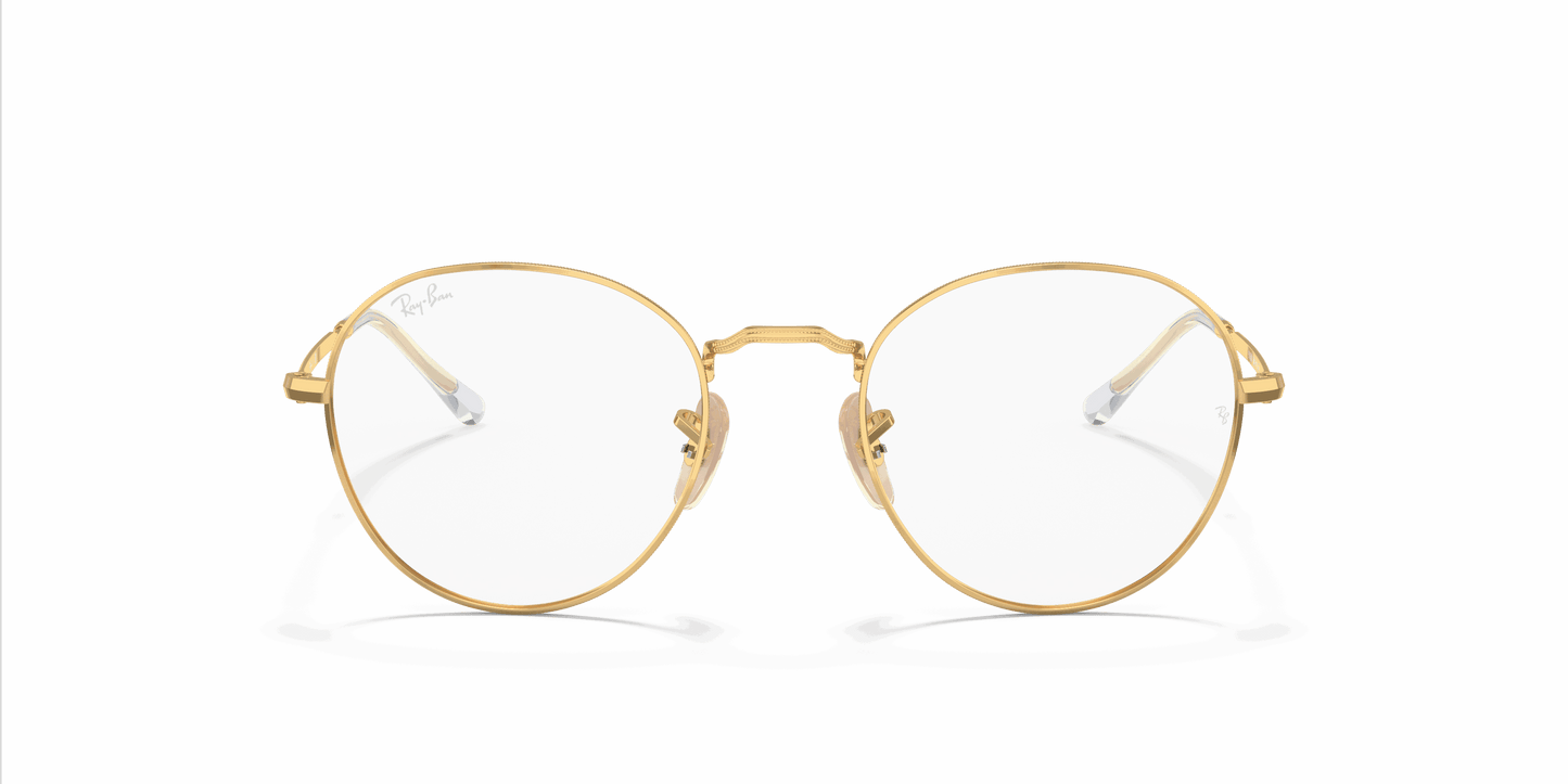 [Clear Lenses, Polished Arista Gold Frame]