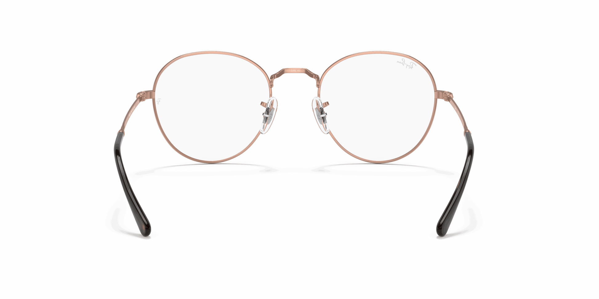 [Clear Lenses, Polished Copper Frame]
