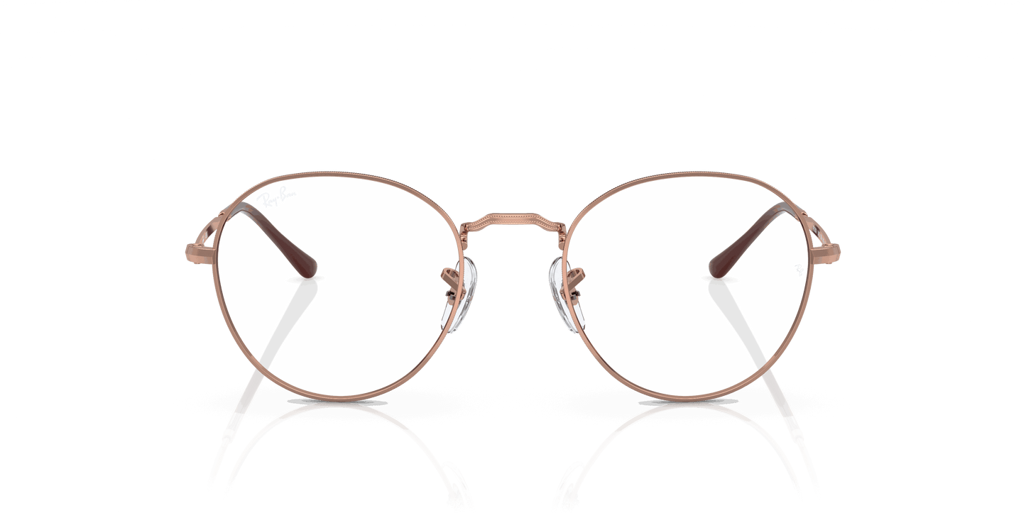 [Clear Lenses, Polished Rose Gold Frame]