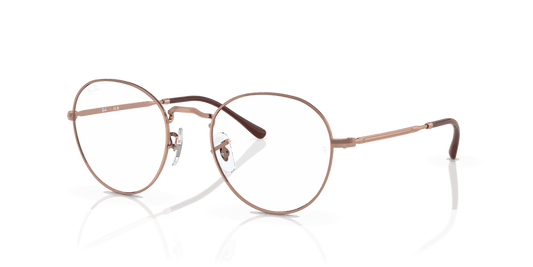 [Clear Lenses, Polished Rose Gold Frame]