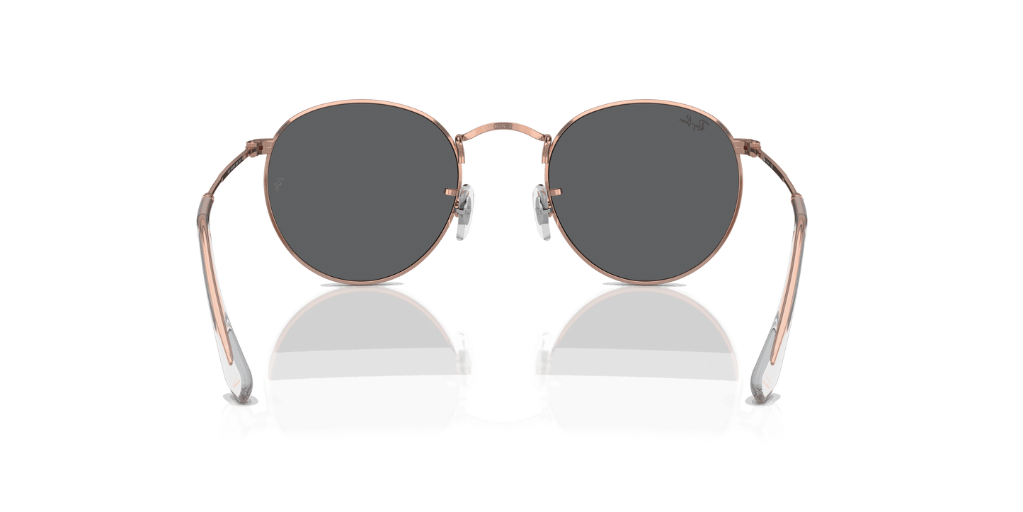 [Dark Grey Lenses, Polished Rose Gold Frame]