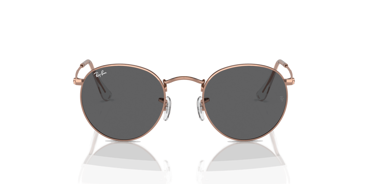 [Dark Grey Lenses, Polished Rose Gold Frame]