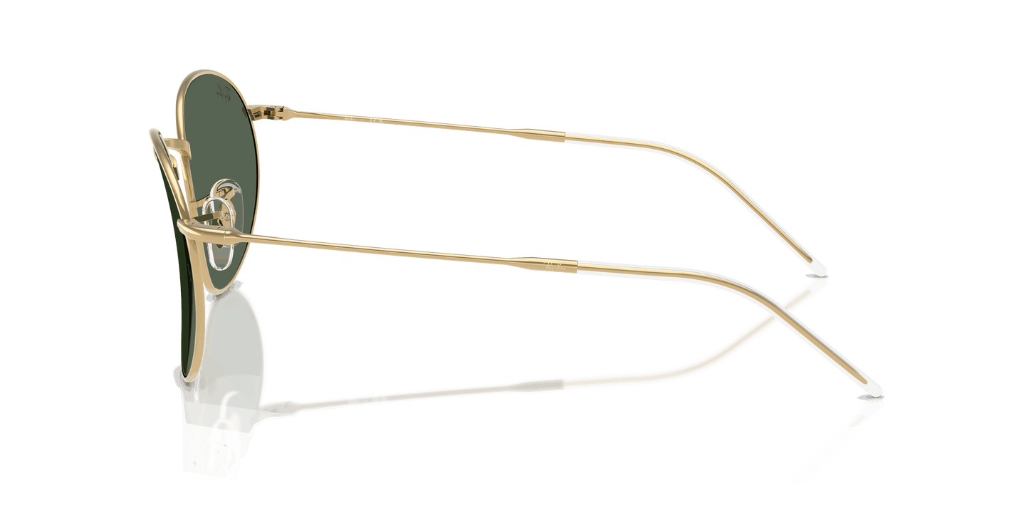 [Dark Green Lenses, Polished Arista Gold Frame]