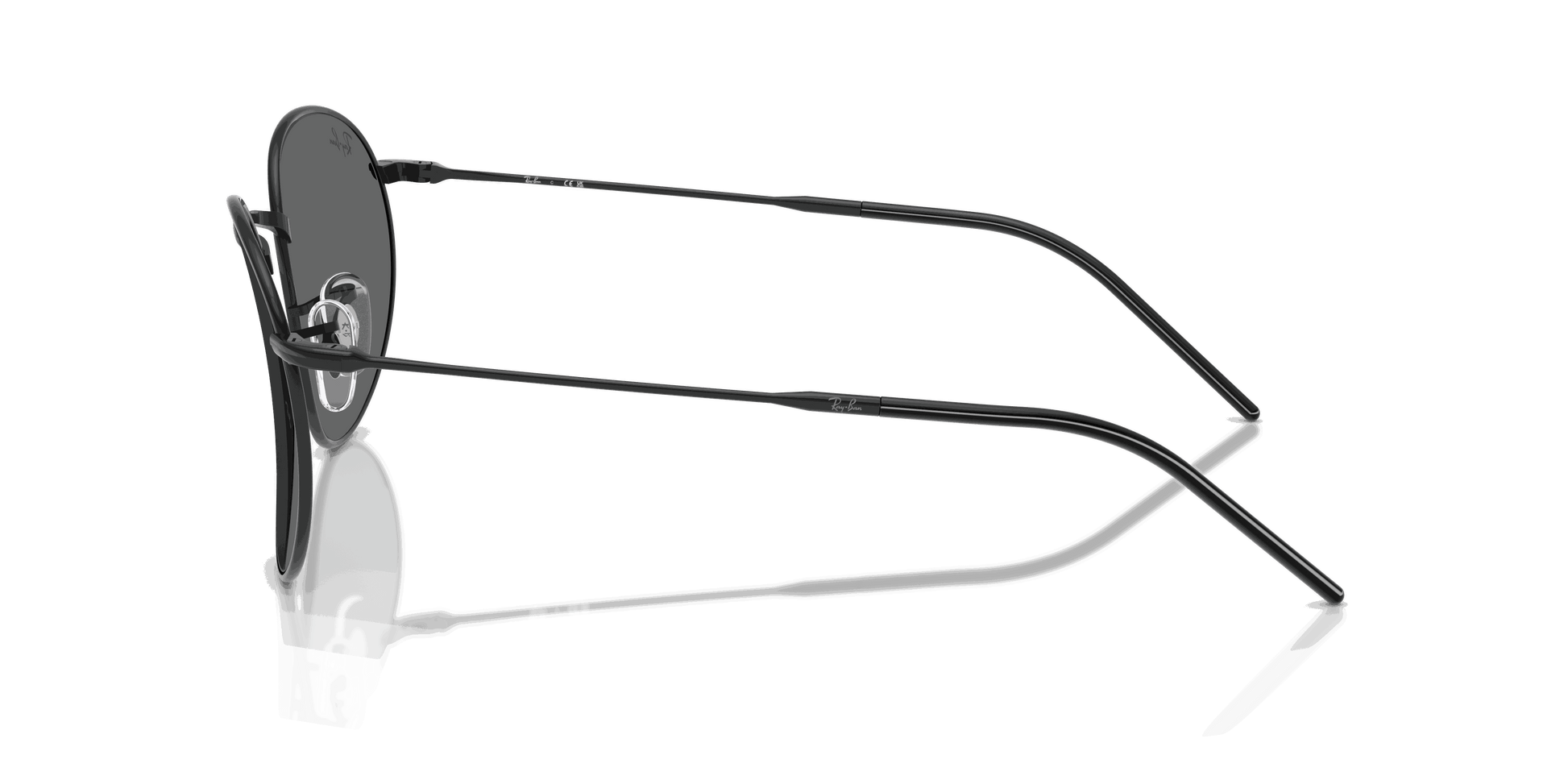 [Dark Grey Lenses, Polished Black Frame]