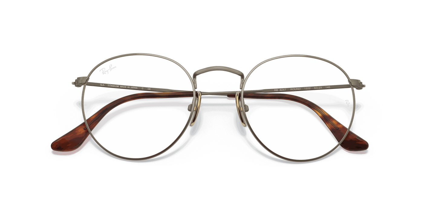 [Clear Lenses, Polished Antique Gold Frame]