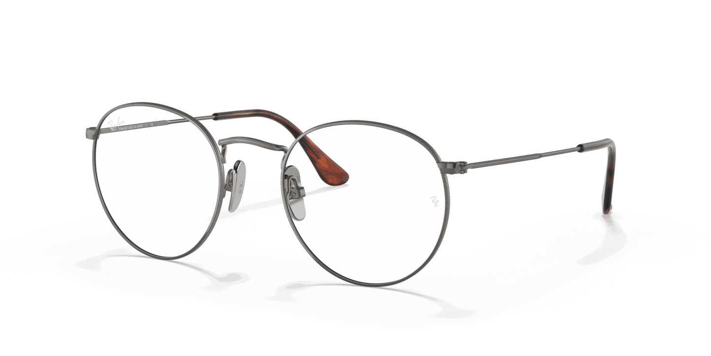 [Clear Lenses, Polished Gunmetal Frame]