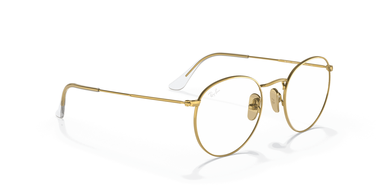 [Clear Lenses, Polished Gold Frame]