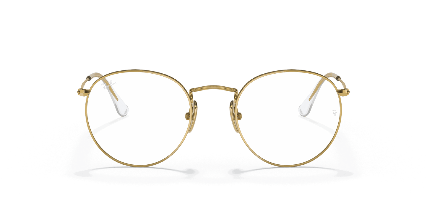 [Clear Lenses, Polished Gold Frame]