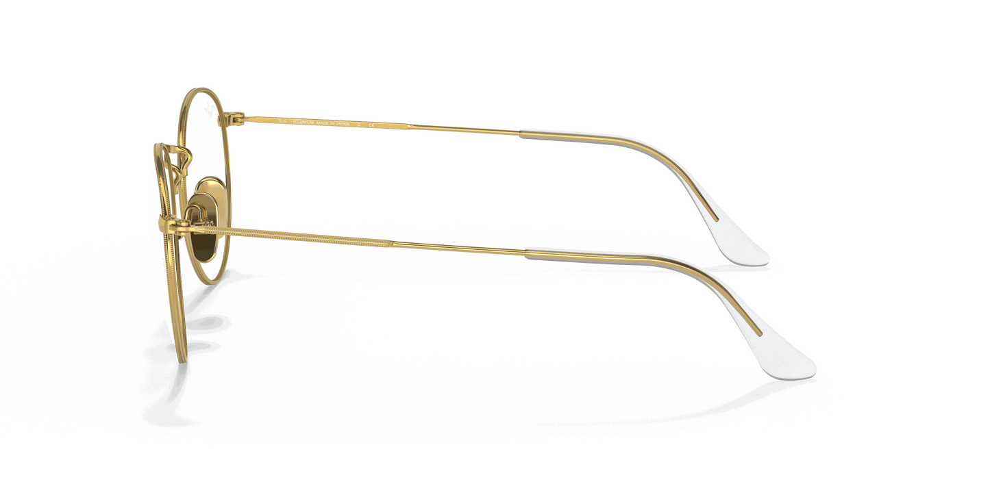 [Clear Lenses, Polished Gold Frame]