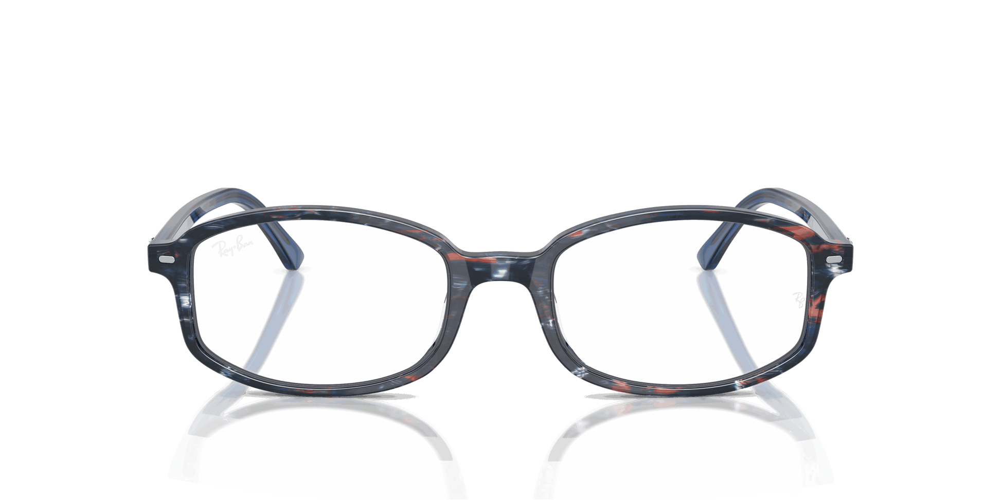 [Clear Lenses, Polished Transparent Shade Fantasy Blue Frame]