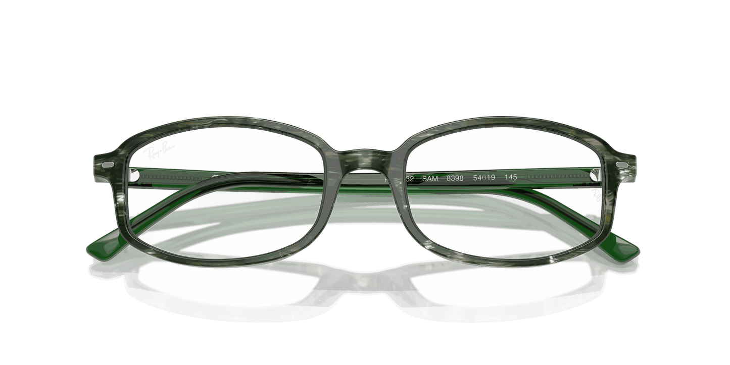 [Clear Lenses, Polished Transparent Shade Fantasy Green Frame]