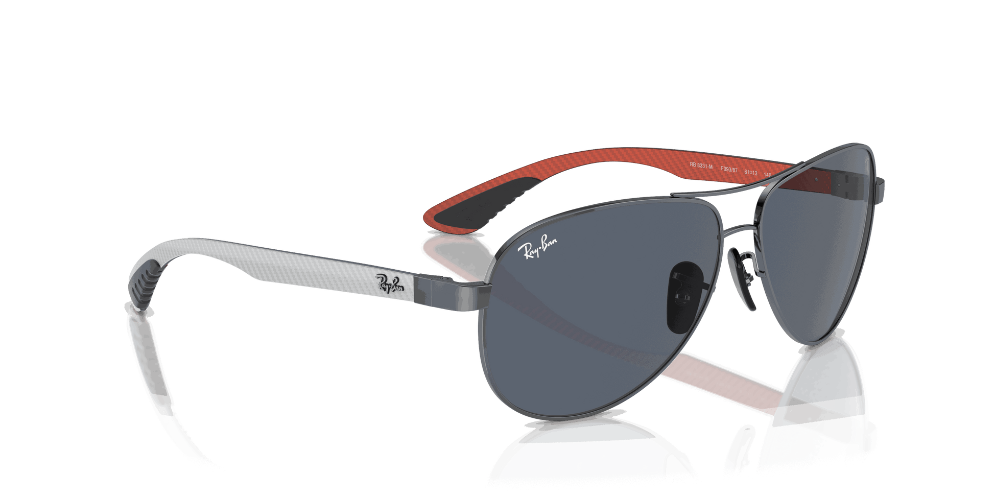 [Dark Grey Lenses, Polished Gunmetal Frame]