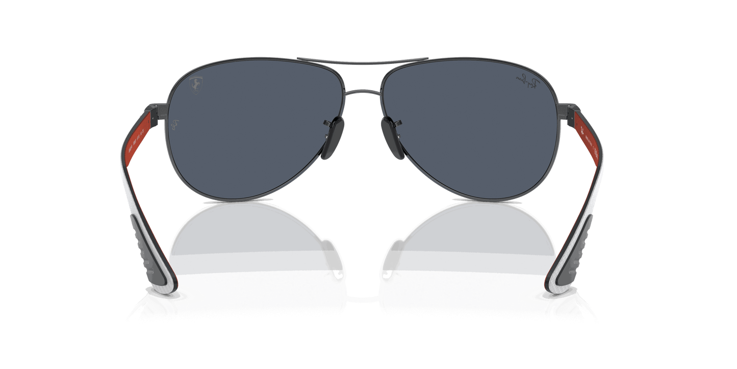 [Dark Grey Lenses, Polished Gunmetal Frame]