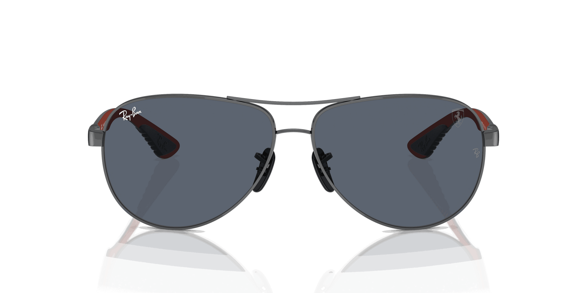 [Dark Grey Lenses, Polished Gunmetal Frame]