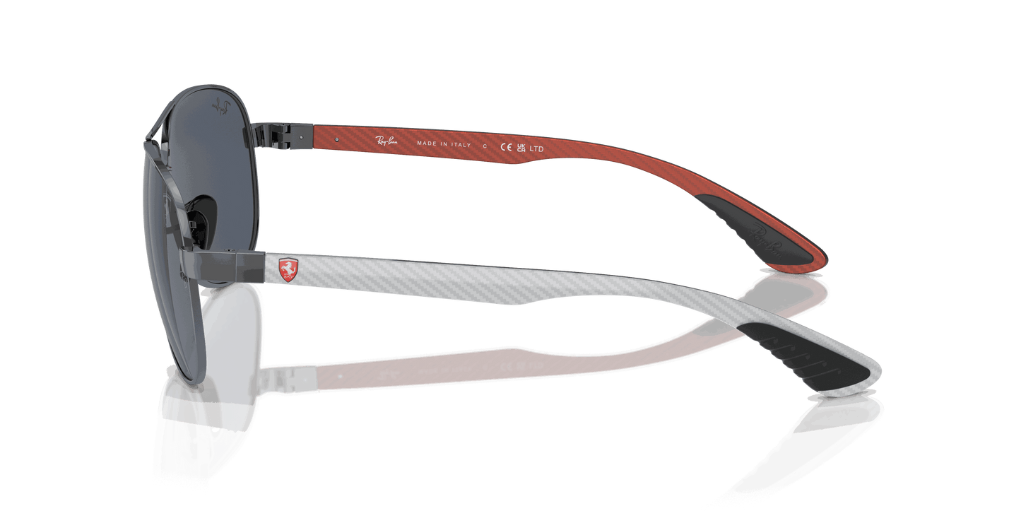[Dark Grey Lenses, Polished Gunmetal Frame]