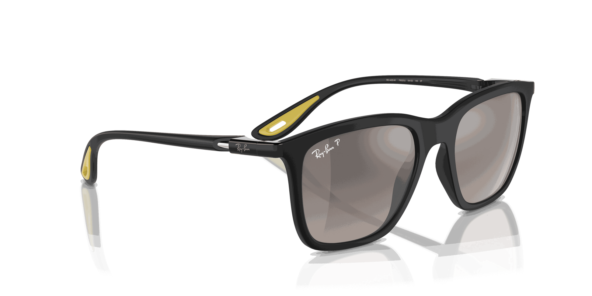 [Silver Lenses, Matte Black Frame]
