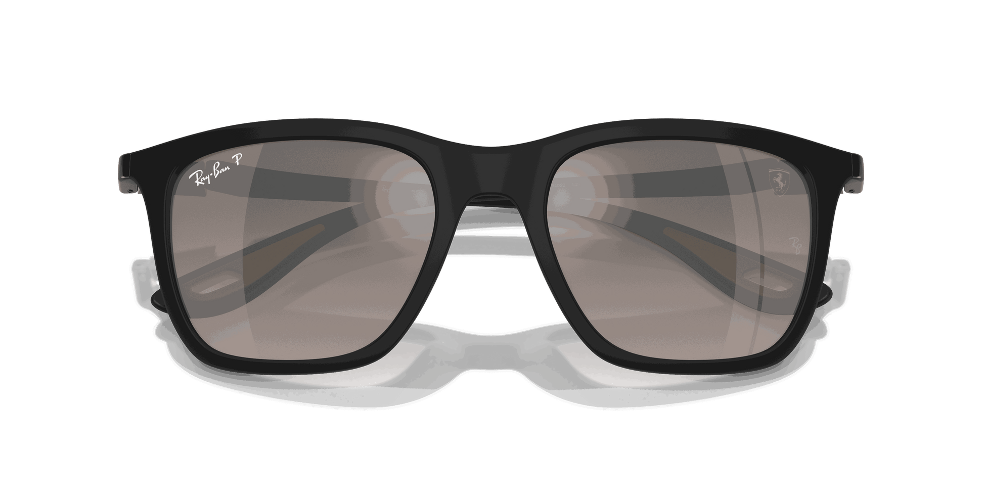 [Silver Lenses, Matte Black Frame]