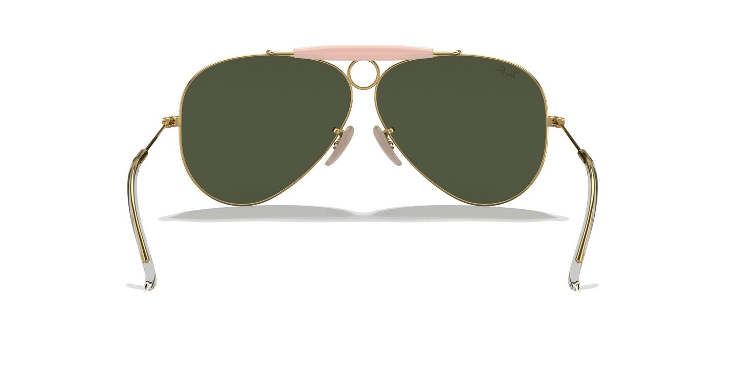 [G-15 Green Lenses, Polished Arista Gold Frame]