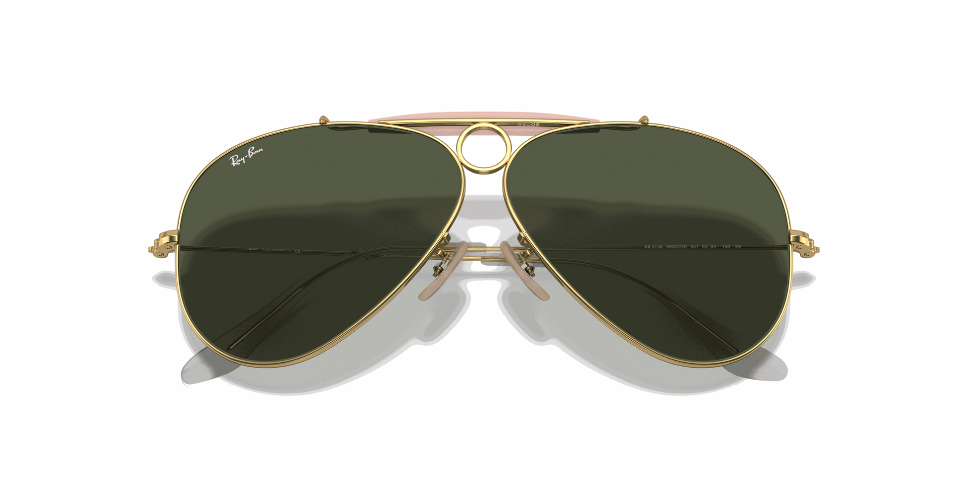 [G-15 Green Lenses, Polished Arista Gold Frame]