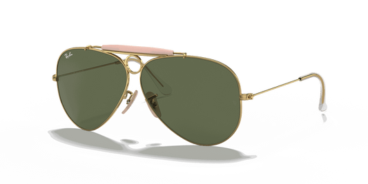 [G-15 Green Lenses, Polished Arista Gold Frame]