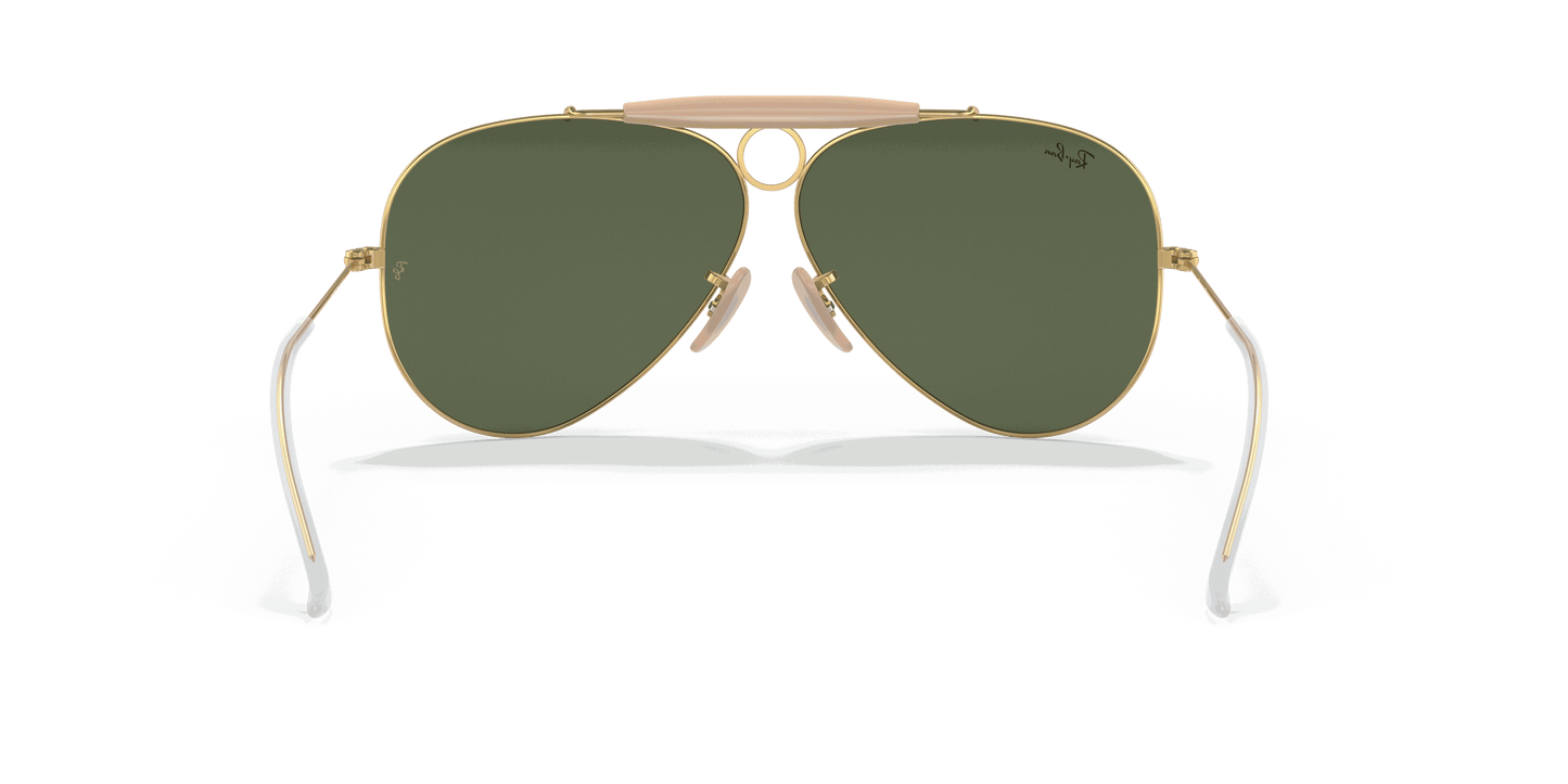 [G-15 Green Lenses, Polished Arista Gold Frame]