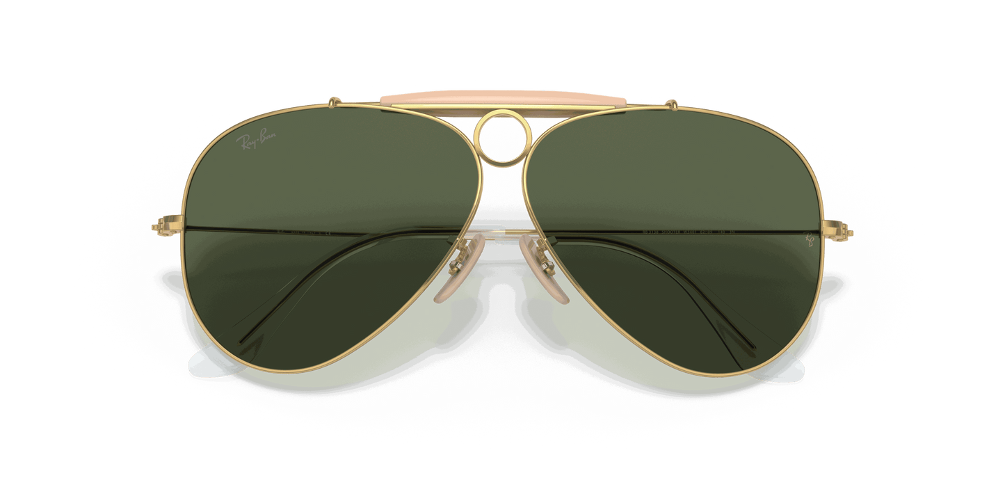 [G-15 Green Lenses, Polished Arista Gold Frame]