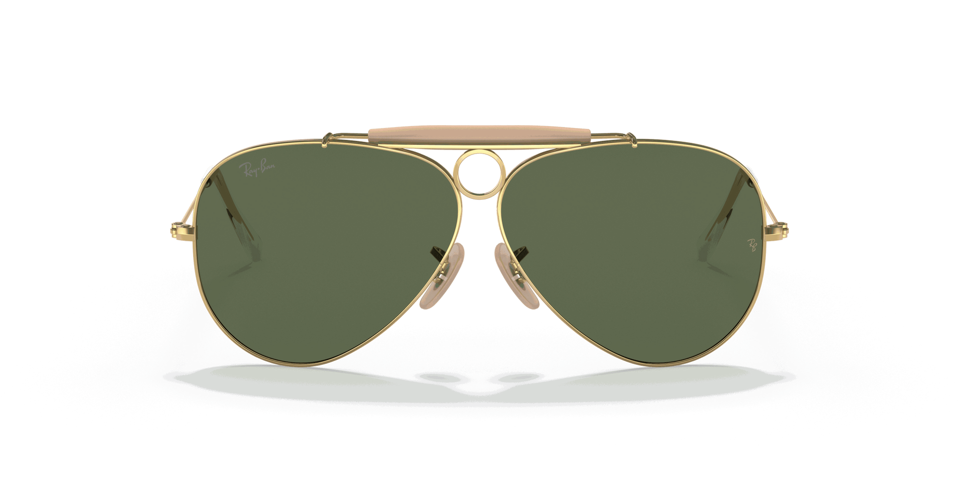 [G-15 Green Lenses, Polished Arista Gold Frame]