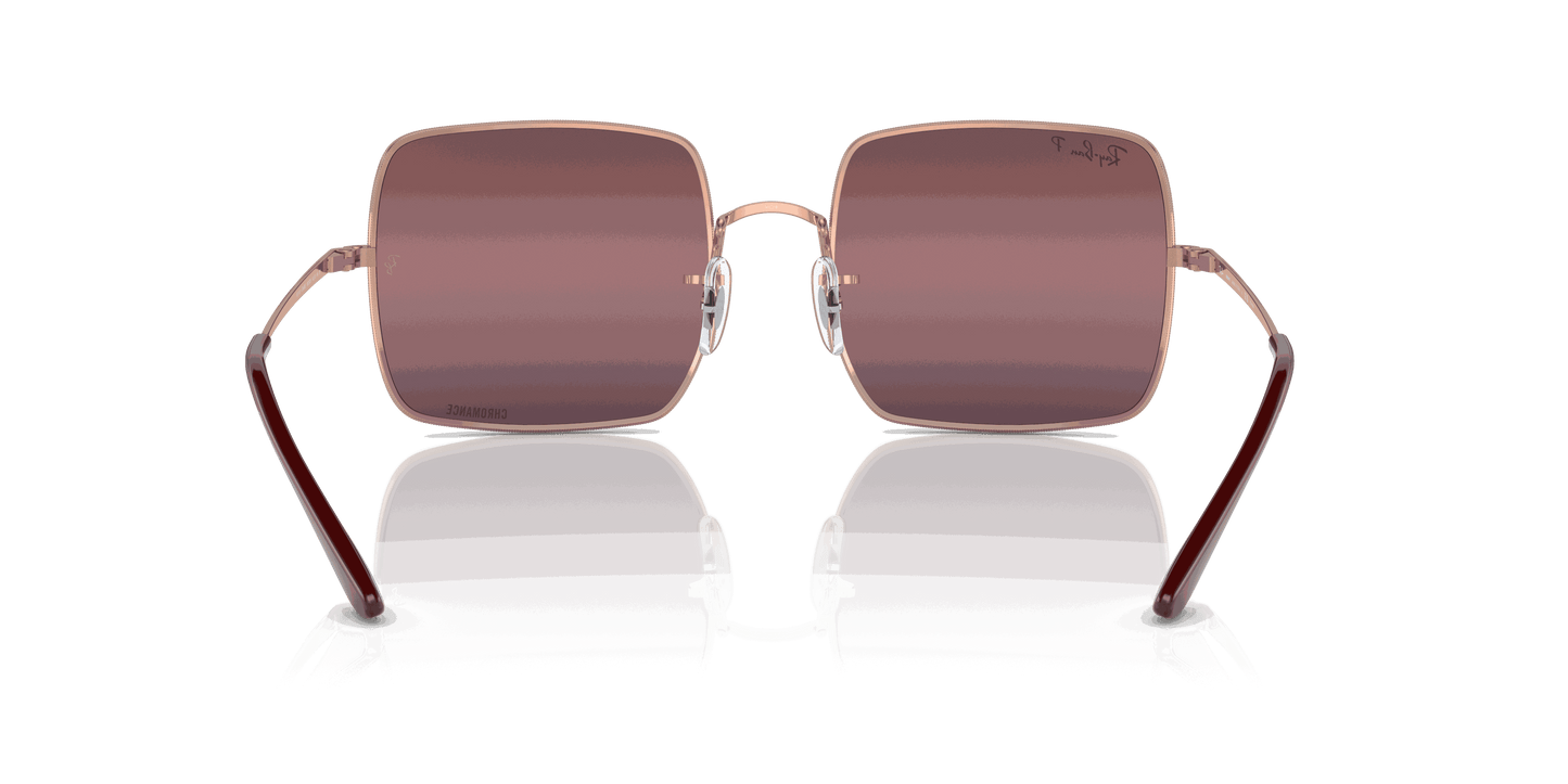 [Red Lenses, Polished Rose Gold Frame]