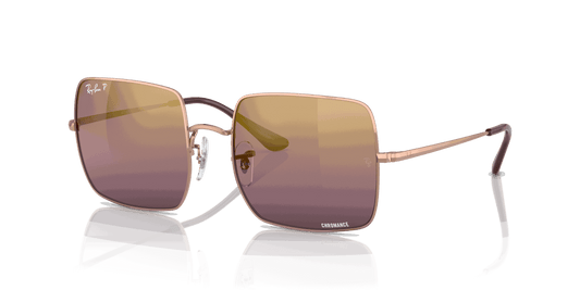[Red Lenses, Polished Rose Gold Frame]