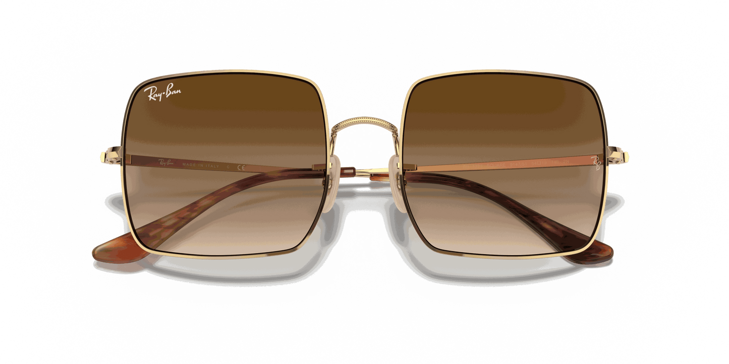 [Light Brown Gradient Lenses, Polished Arista Gold Frame]